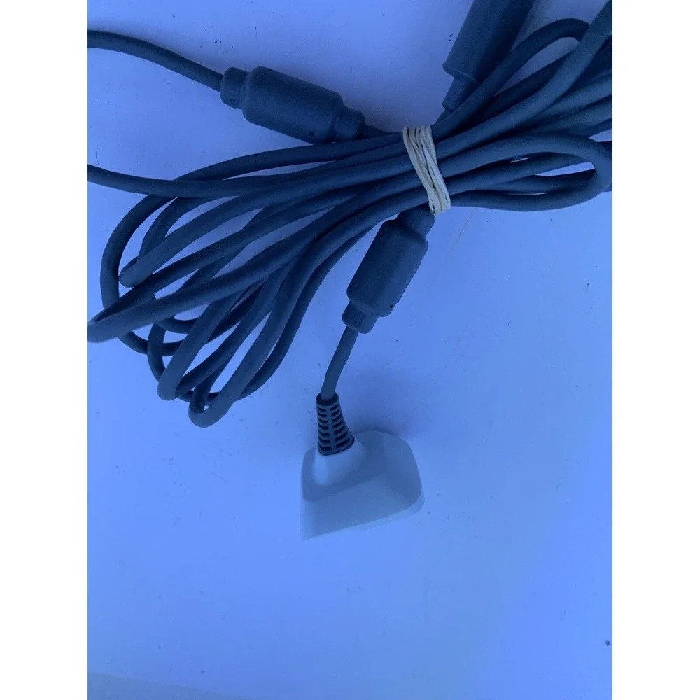 Microsoft Xbox 360 Game Controller USB Charging Cable Charger Cord OEM White